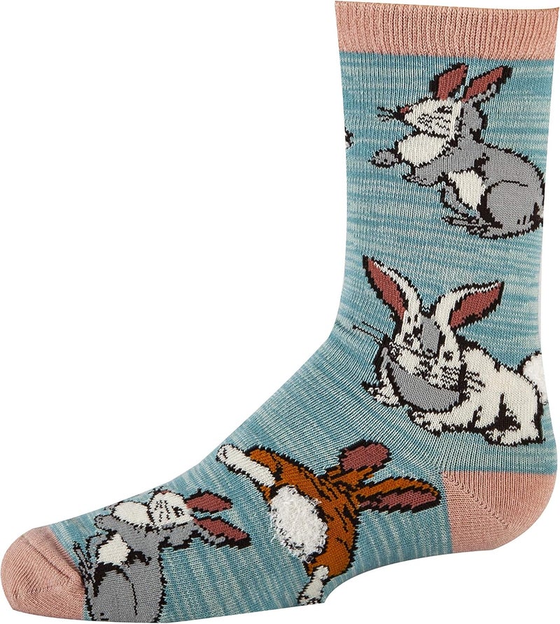 ooohyeah Kid's Novelty Cute Animals Crew Socks, Funny Crazy Silly Cool Casual Dress Socks for Boy and Girl, Size 1-5 - Image 3